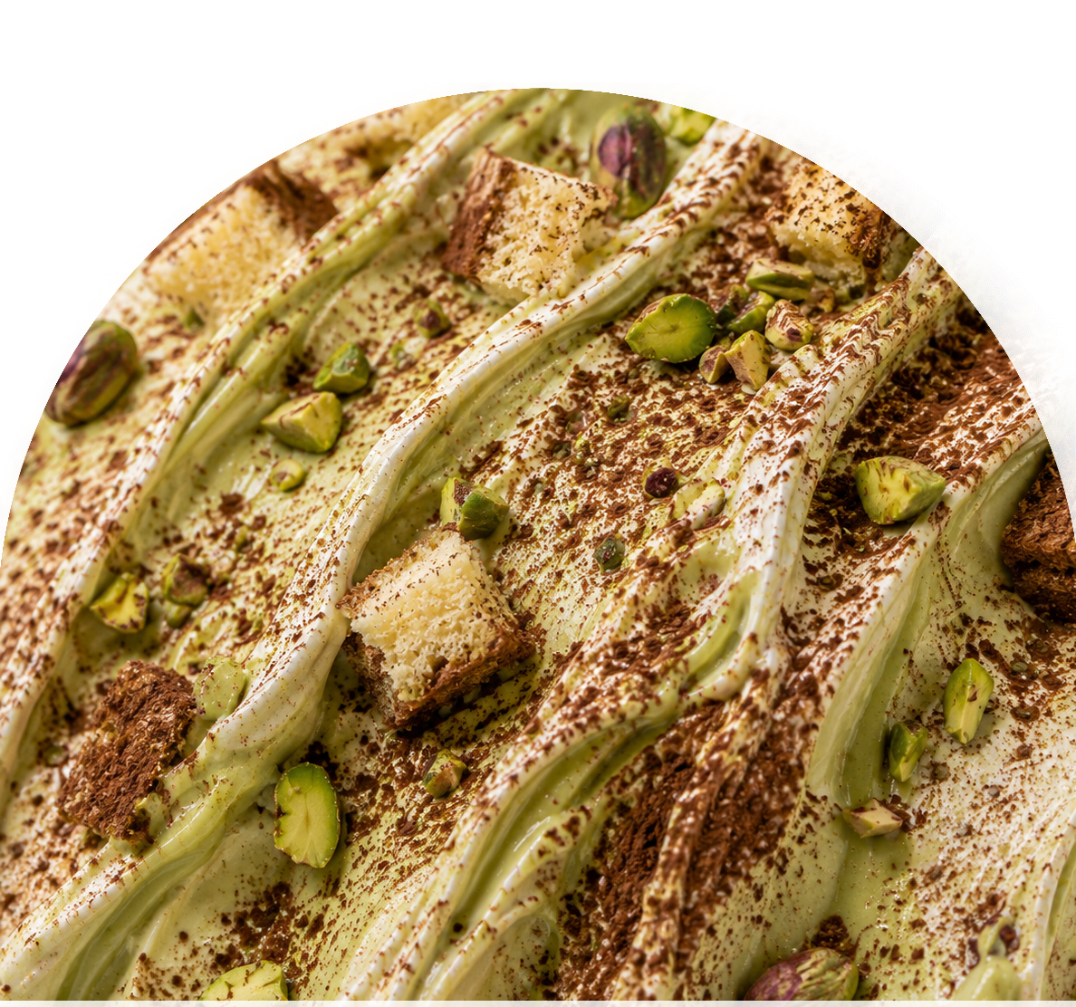 Tiramisù Pistache