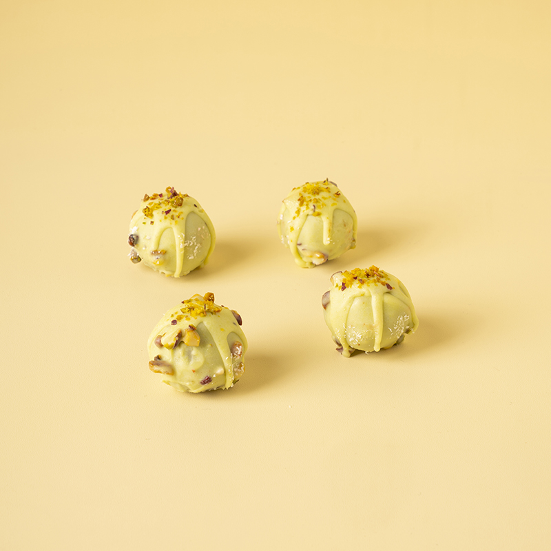 Tartufo Brownie & Kunafa al Pistacchio