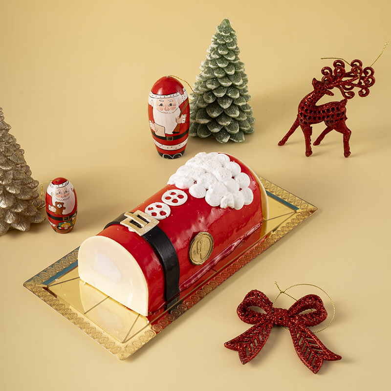 Bûche Pistacchio Rosé (8-10 pers.) – Image 2