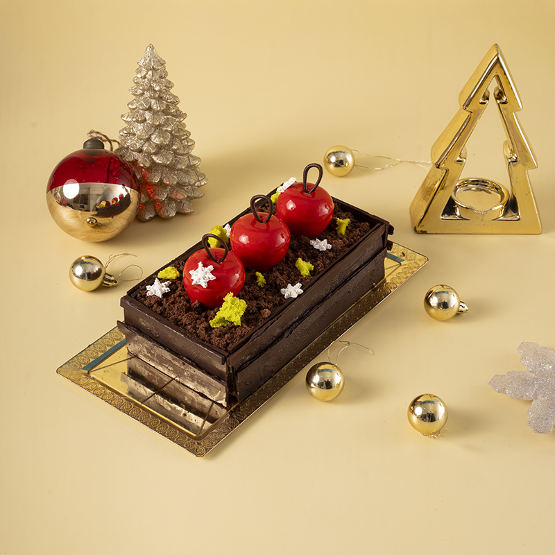 Bûche Noisettissimo (8-10 pers.) – Image 2