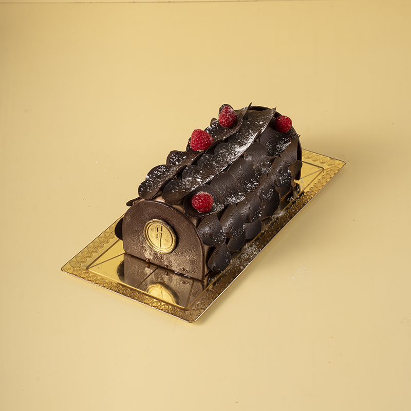 Bûche Forêt Noire (8-10 pers.)