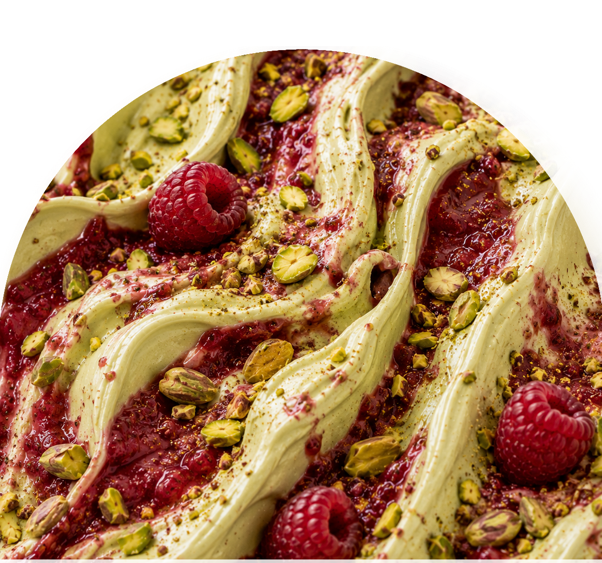 Pistache Framboise